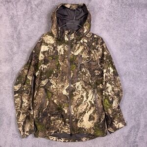 Scheels Outfitters Veil Jacket Men M V2 Camo Full Zip Waterproof Rain Taped Seam